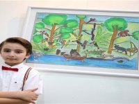 Küçük ressamdan ikinci sergi