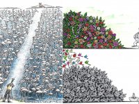 Kuş Cenneti için çizdiler