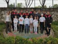 Lösemili çocuklar Polis Haftası'nı kutladı