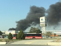 Mavişehir'de korkutan yangın 