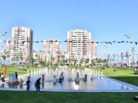 Mavişehir'deki Muzaffer İzgü Parkı törenle açıldı