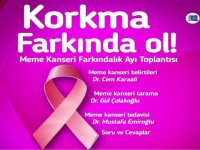 Meme Kanseri Farkındalık Ayı toplantısı yarın Karşıyaka'da