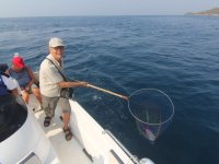 Menderes'te denizde temizlik zamanı