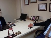 Mertoğlu, İlçe Sağlık Müdürünü ziyaret etti