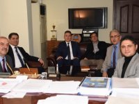 MHP İl teşkilatı Aliağa Belediyesi'ni ziyaret etti