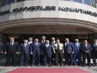 Milli Savunma Komisyonu üyesi vekillerden 15 Temmuz ziyareti