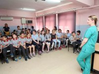 Miniklere hayvan sevgisi aşılandı