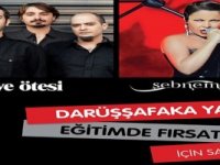 Mor ve Ötesi ile Şebnem Ferah Darüşşafaka için İzmir'de