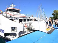 Mordoğan’a vapurla keyifli yolculuk başladı