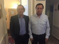 Mutlu Altuğ, Bülent Zeren'i ziyaret etti