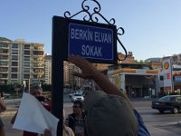 Narlıdere'de Yavuz Bingöl sokağının adı Berkin Elvan olarak değiştirildi