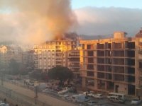 Nergiz'deki yangın büyük panik yarattı...