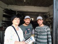 Neriman Fidan DİSK'i ziyaret etti...