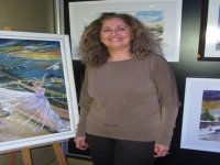 Önce fotoğraflıyor, sonra resmini yapıyor