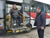 Otobüsler “engelli erişimine uygun” hale getirildi