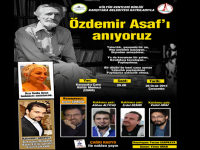 Özdemir Asaf İzmir'de anılacak