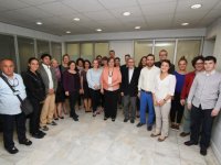 Pekdaş, Alman gençlere İzmir'i anlattı