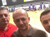 Pınar Karşıyaka FİBA yetkilileriyle görüştü...