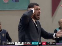 Muratbey Uşak Sportif-Pınar Karşıyaka maçında olay çıktı