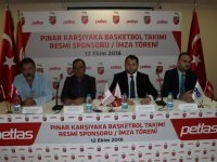 Pınar Karşıyaka'ya yeni sponsor...