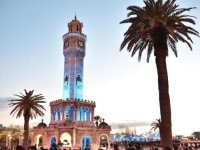 Saat Kulesi mavi oldu...