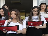 Sağlıkçı adayları 19 Mayıs'ı kutladı