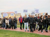 Sağlıklı yaşam için yürüdüler