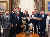 Şampiyon Cumhurbaşkanlığı Sarayı'nda...