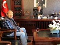 Şehit babasından Kaymakam Çalışır'a ziyaret