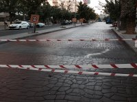 Şehitler Bulvarı yeniden boyanıyor…