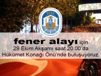 Selçuk ilçesi 29 Ekim akşamı ''Cumhuriyet'' yürüyüşüne hazırlanıyor