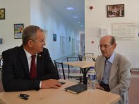 Sertel'den efsane Milli Hakem İhsan Türe'ye ziyaret