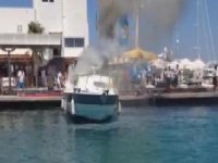 Şükrü Paksoylu'nun teknesi patladı, eşiyle canını zor kurtardı