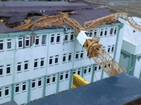 Süleyman Demirel Anadolu Lisesi'nde onarım çalışmaları sürüyor