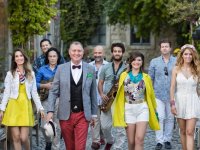 Sunshine Band KİTVAK için Bostanlı'da söylüyor...