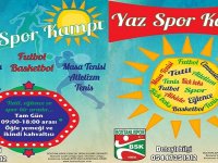 Tam gün yaz spor kampı açılıyor