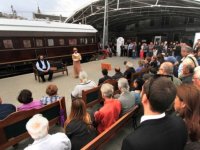 Tarihi Gar tiyatro sahnesi oldu