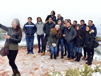 Teleferik’te kar keyfi 