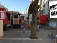 ''Teyze, arkadan dolaş!..''