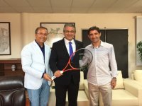 TTF Başkanı Durmuş, Akpınar’ı ziyaret etti