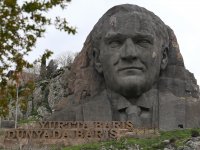 Türkiye’nin en büyük Atatürk Maskı’na bakım yapıldı