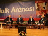 Uğur Dündar ile Halk Arenası Karşıyaka'da büyük ilgi gördü