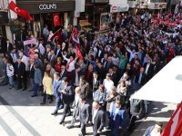 Ülkü Ocakları Cumhuriyet için yürüdü