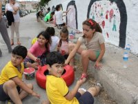 Urla sokakları güzelleşiyor