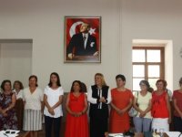 Urla'nın üretken kadınları hedeflerine devam ediyor