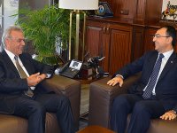 Vali Toprak, Kocaoğlu'na veda etti