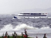 Vapur seferleri iptal edildi