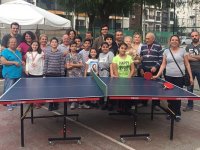 Veliler oynadı, sporcular seyretti…