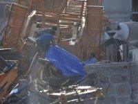 Vincin halatı koptu, 2 işci öldü...