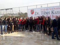 Voleybol alt yapı salonuna Dr.Tibet Kızılcan'ın adı verildi